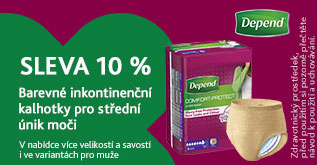 Depend, Dry Nites 10% sleva