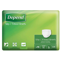 DEPEND® Plenkové kalhotky Slip Super velikost S 15 kusů