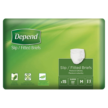 DEPEND® Plenkové kalhotky Slip Super velikost M 15 kusů