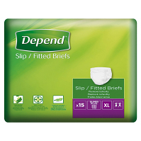 DEPEND® Plenkové kalhotky Slip Super Plus velikost XL 15 kusů