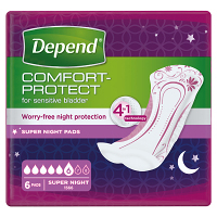 DEPEND® Dámské vložky Super Plus 6 kusů