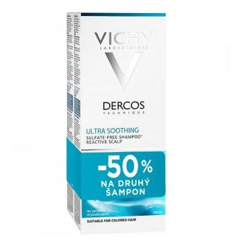 VICHY Dercos Ultrazklidňující šampon pro normální až mastné vlasy DUO 200 ml + 200 ml