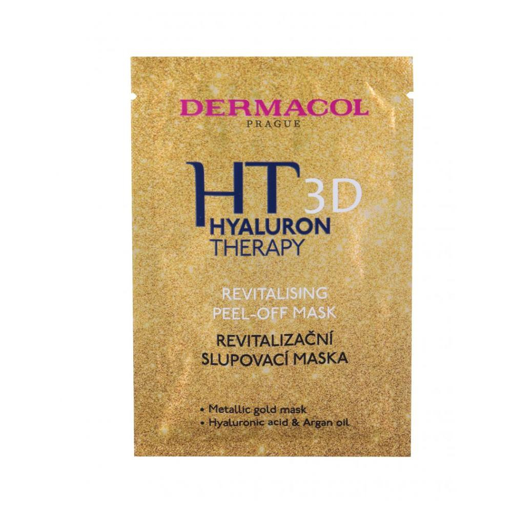 Levně DERMACOL 3D Hyaluron Therapy Revitalizační slupovací maska 15 ml
