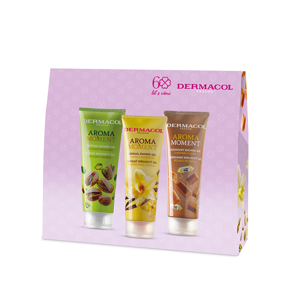 DERMACOL Aroma Sweet mix dárkové balení SG 3 x 250 ml