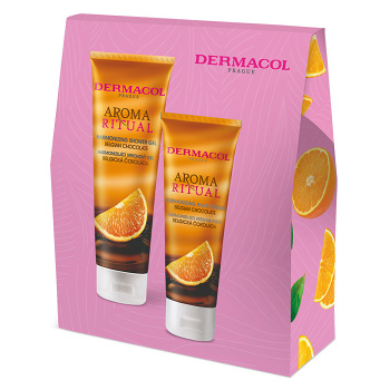 DERMACOL Aroma ritual belgická čokoláda Dárkový set (Kosmetické balíčky) - Hydratační