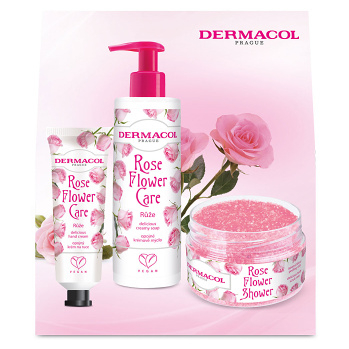 DERMACOL Flower růže Dárkový set (Kosmetické balíčky)