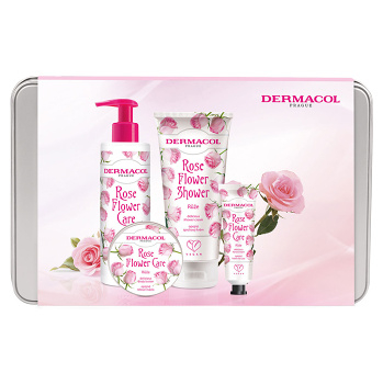 DERMACOL Flower růže Dárkový set (Kosmetické balíčky)