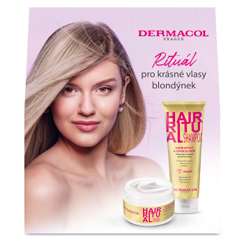 DERMACOL Hair ritual (boost) blonde Dárkový set (Kosmetické balíčky)