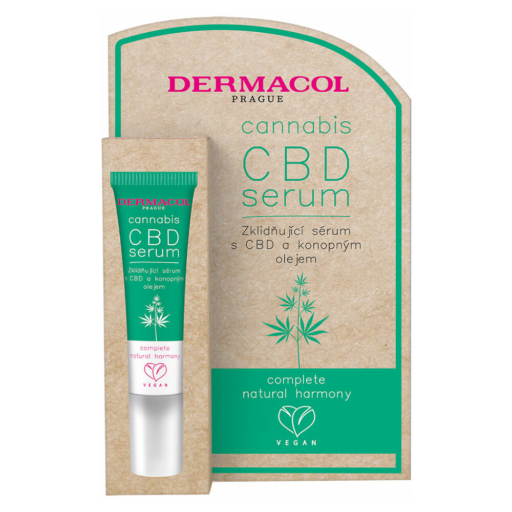 E-shop DERMACOL Cannabis CBD Pleťové sérum 12 ml
