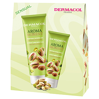 DERMACOL Aroma Moment Pistácie Dárkové balení (Kosmetické balíčky) - Tělové