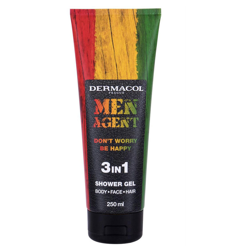 E-shop DERMACOL Don´t worry be happy 3v1 Sprchový gel 250 ml