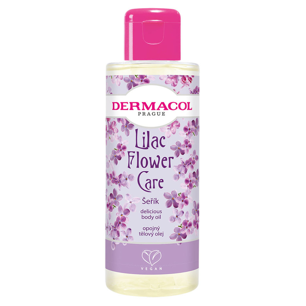 Levně DERMACOL Flower Care Opojný tělový olej Šeřík 100 ml