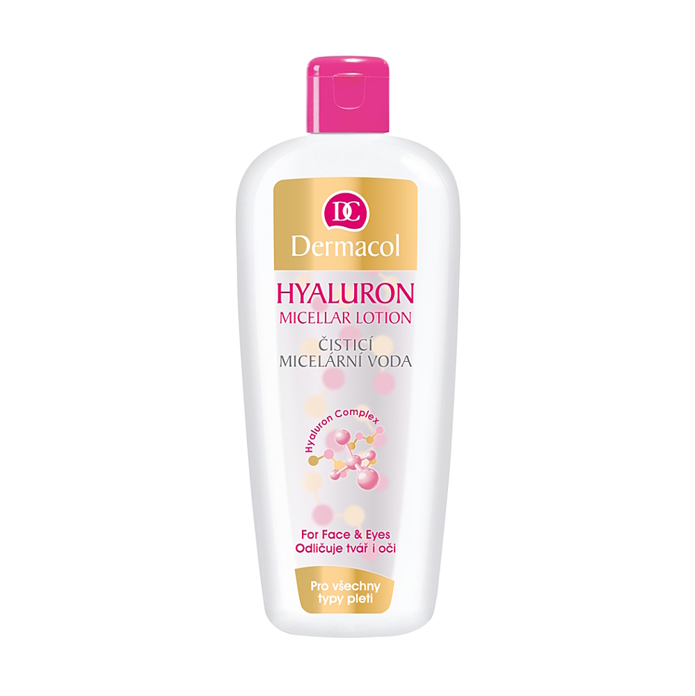 DERMACOL Hyaluron Čisticí micelární voda 400 ml