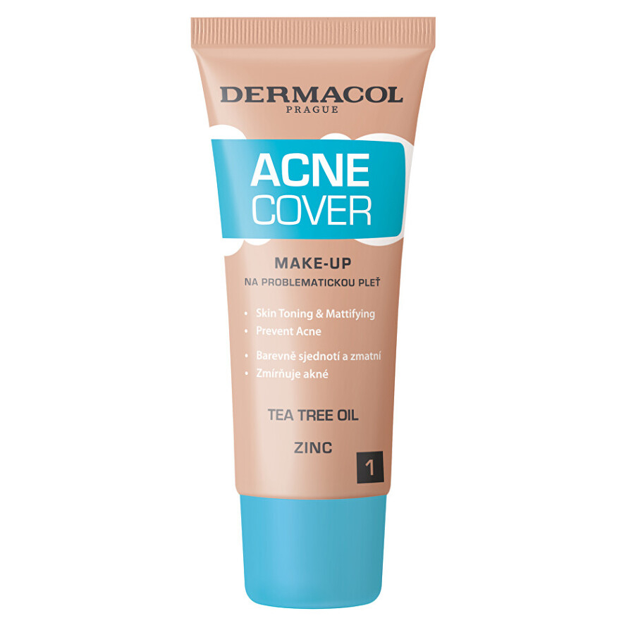 E-shop DERMACOL AcneCover Make-up na problematickou pleť Odstín 1 30 ml
