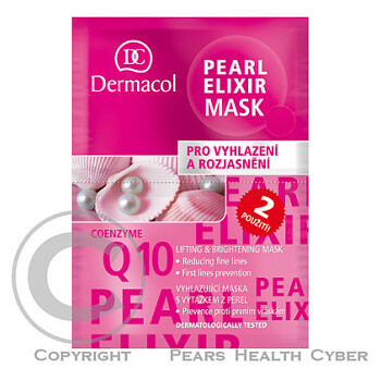 DERMACOL PEARL ELIXIR pleťová maska 16 g