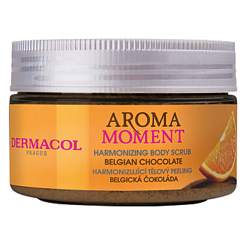 DERMACOL Tělový peeling belgická čokoláda 200 ml (Tělový peeling) - Čistící, Tělové