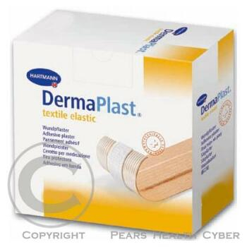 DermaPlast textile elastic 8 cm x 5 m () - S polštářkem, Sterilní