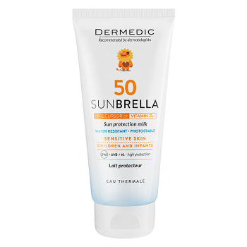 DERMEDIC Sunbrella Baby Mléko na opalování SPF50 100 g (Dermokosmetika opalovací krémy)