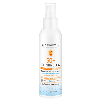 DERMEDIC Sunbrella Baby Opalovací mléko ve spreji SPF50+ 150 ml (Dermokosmetika opalovací krémy)