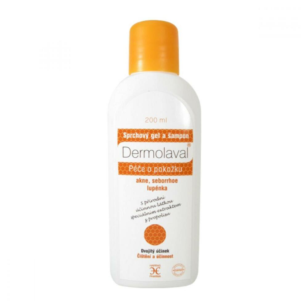 E-shop DERMOLAVAL sprchový gel a šampon 200ml