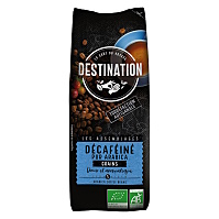DESTINATION Káva zrnková bez kofeinu 100 % arabika BIO 250 g