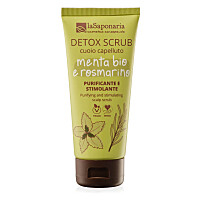 LA SAPONARIA Detoxikační peeling na pokožku hlavy s mátou 100 ml