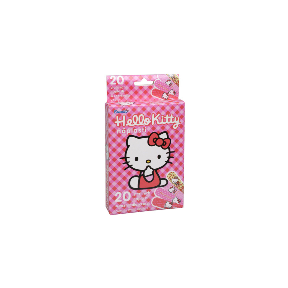 VITALCARE Dětské náplasti Hello Kitty 20 ks