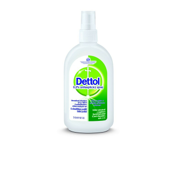 DETTOL 0,2 % Antiseptický sprej 100 ml (Na hojení ran a vředů)