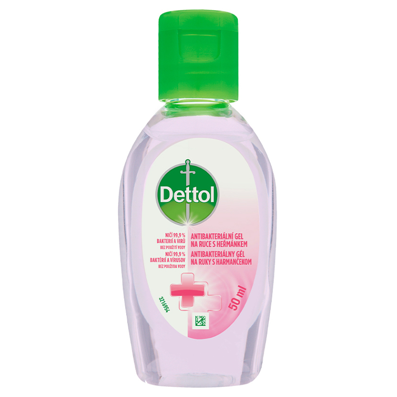 E-shop DETTOL Antibakterialni gel na ruce s heřmánkem 50 ml