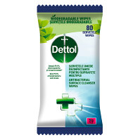 DETTOL Antibakteriální ubrousky na povrchy 80 kusů