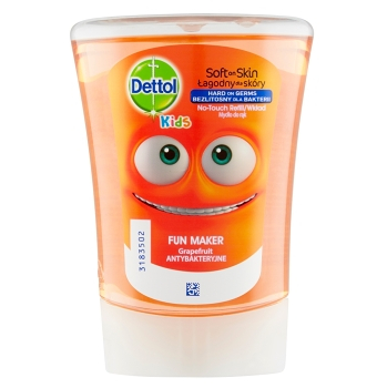 DETTOL Kids Bavič Grapefruit tekuté mýdlo náplň do bezdotykového dávkovače 250 ml