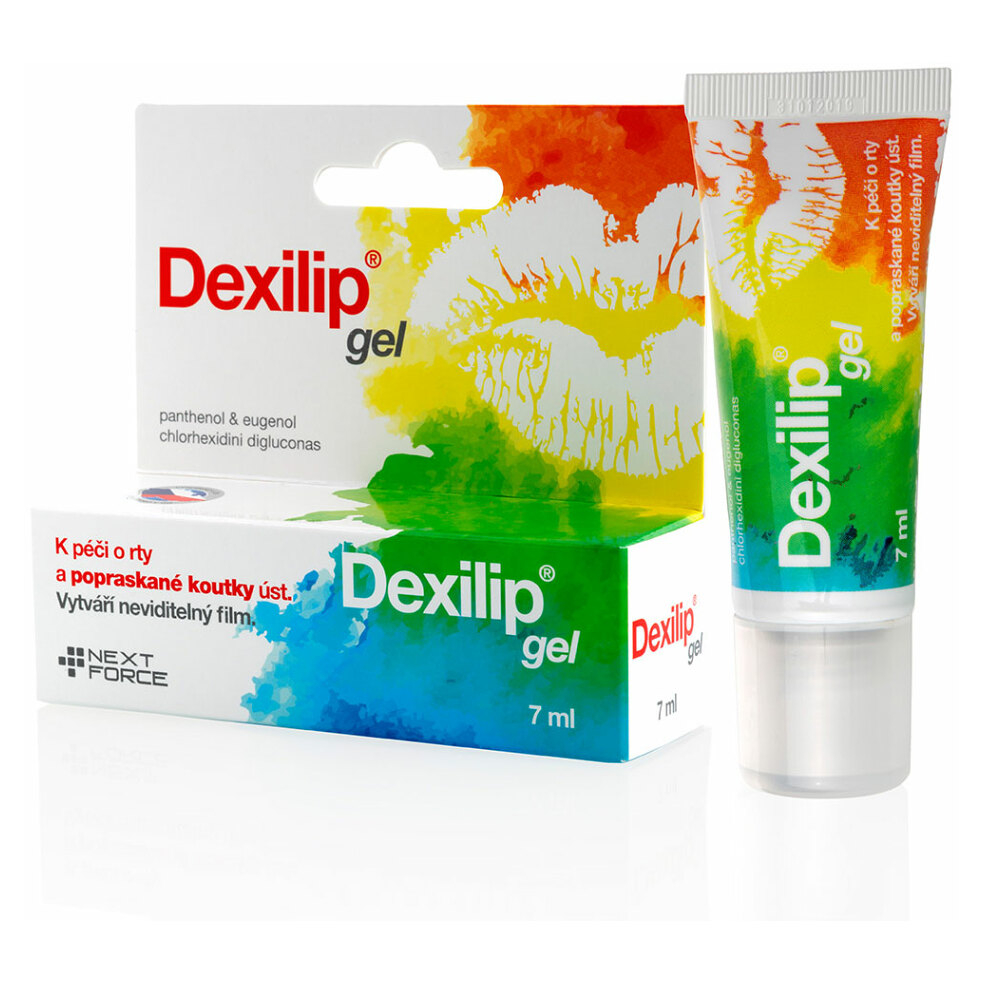 Levně DEXILIP gel na popraskané koutky 7 ml