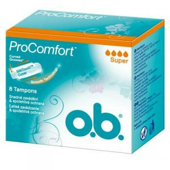 Tampony o.b.® ProComfort™ Super 8 kusů