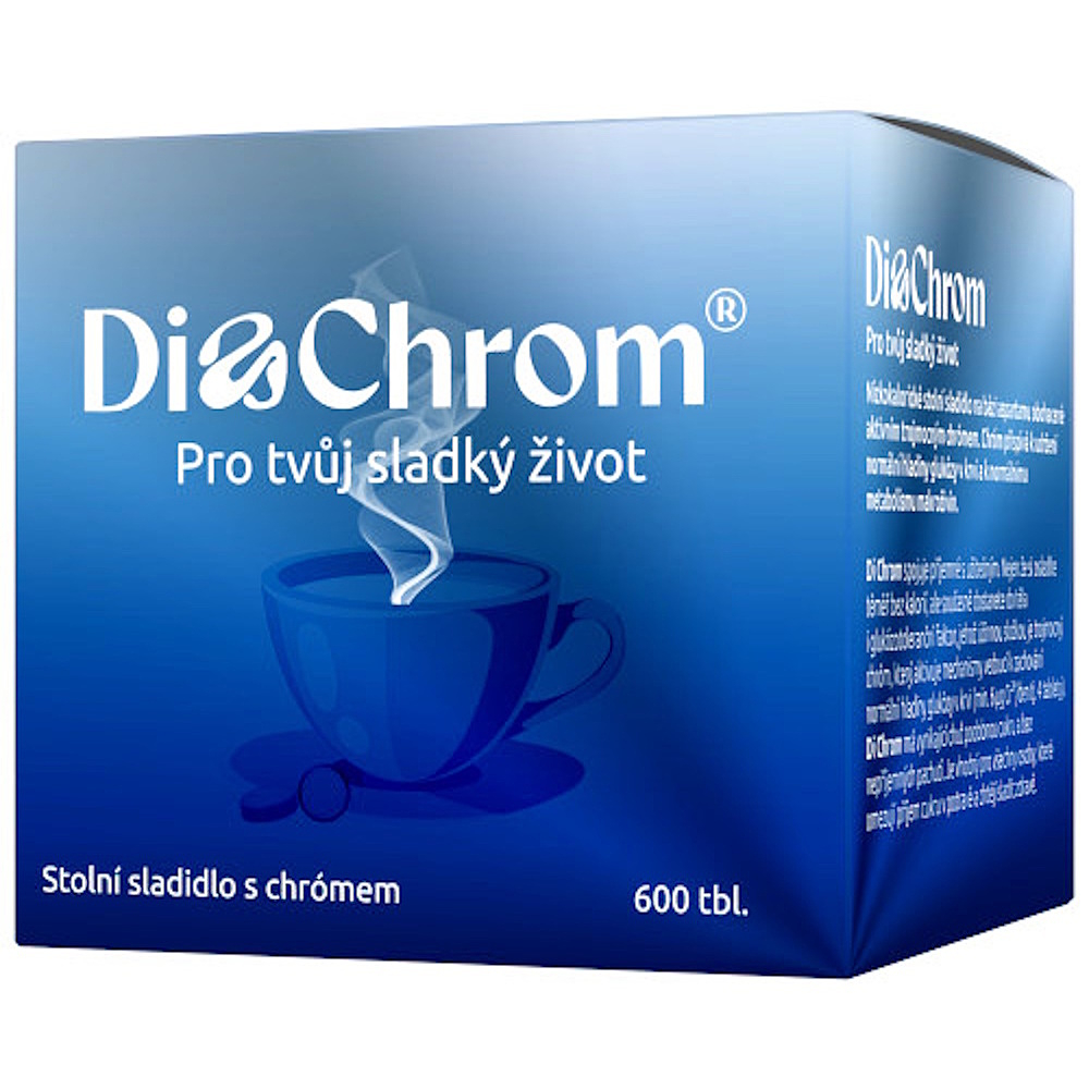 Di Chrom stolní sladidlo tbl.600 koupíte na Lekarna.cz