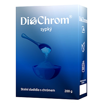 DI CHROM Sypký stolní sladidlo 200 g (Sypká sladidla) - DIA