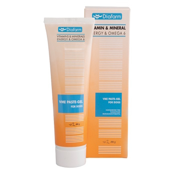 DIAFARM VME a Omega 6 pasta pro psy 100 g (Veterinární doplňky stravy na vitalitu)