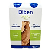 DIBEN 2 kcal Drink cappuccino 4 x 200 ml