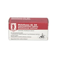 DICLOFENAC AL 25 25 mg 50 tablet