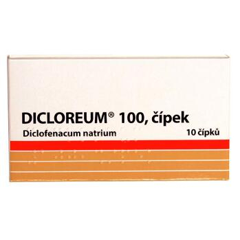 DICLOREUM 100 mg 10 čípků