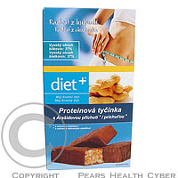 Diet +  Proteinová tyčinka arašídová 3 x 41 g