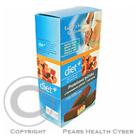 Diet + Proteinová tyčinka karamelová 3 x 40 g