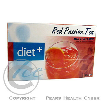Diet+ Tea Red Passion Multivitamin 20 x 2 g