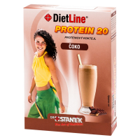DIETLINE Protein 20 Koktejl Čoko 3 sáčky