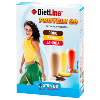 DIETLINE Protein 20 Koktejl MIX 3 sáčky