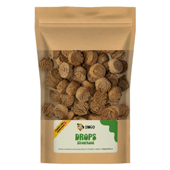 DINGO Drops škvarkové 250 g (Piškoty a sušenky pro psy)