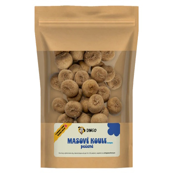 DINGO Masové koule pečené bezlepkové 250 g (Piškoty a sušenky pro psy)