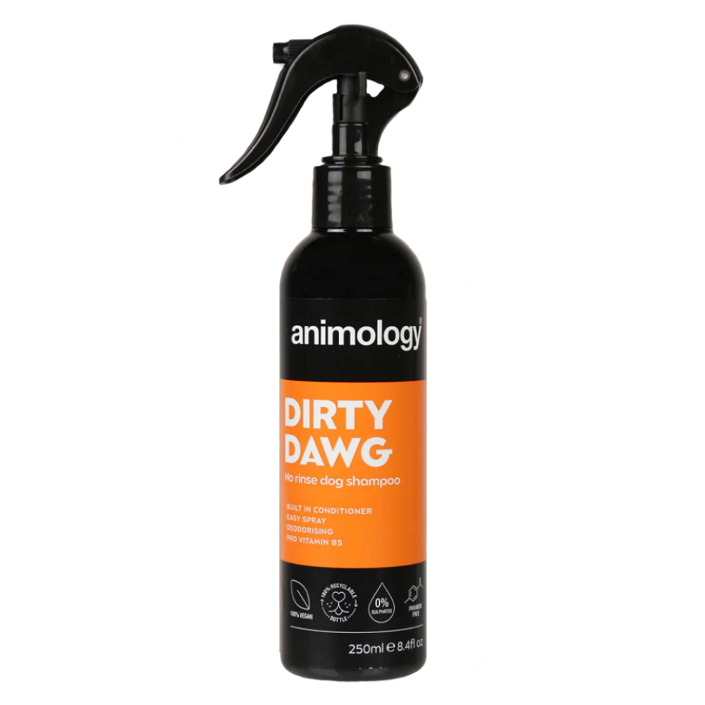E-shop ANIMOLOGY Dirty dawg šampon ve spreji pro psy 250 ml