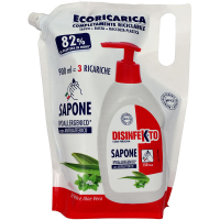 DISINFEKTO SAPONE Ecoricarica tekuté mýdlo s antibakteriální složkou 900 ml