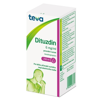 DITUZDIN 6mg/ml 200ml (Léky na suchý kašel)