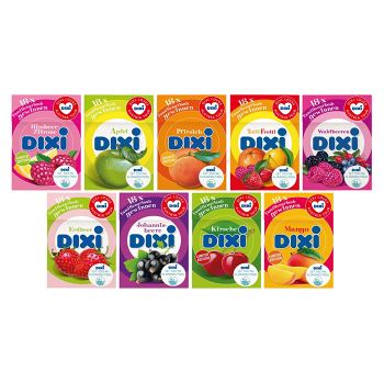 DIXI Hroznový cukr se 7 vitamíny 45 g (Hroznový cukr) - DIA, Vitamínové